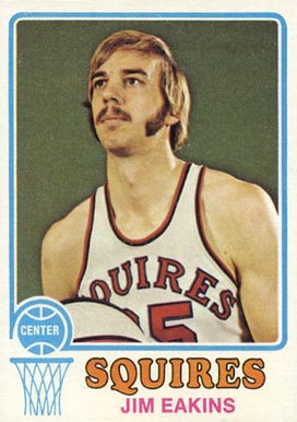 1973 Topps Jim Eakins #178 Basketball Card
