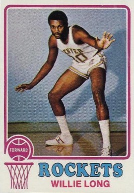 1973 Topps Willie Long #251 Basketball Card