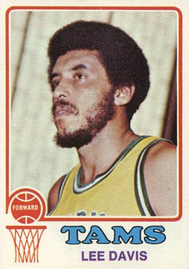 1973 Topps Lee Davis #253 Basketball Card