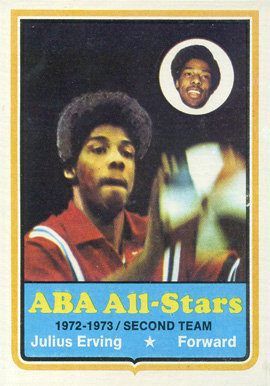 1973 Topps Julius Erving #240 Basketball Card