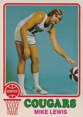 1973 Topps Mike Lewis #219 Basketball Card