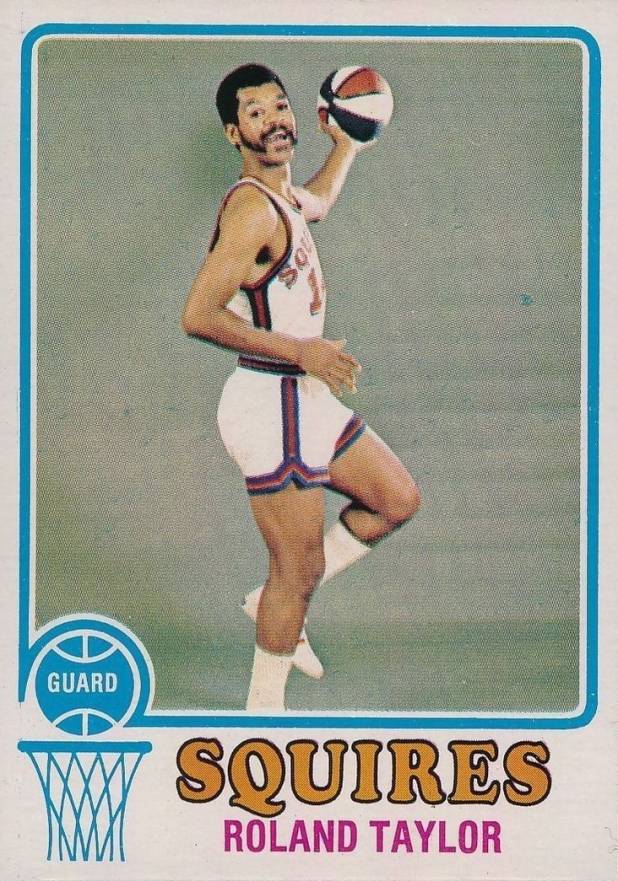 1973 Topps Roland Taylor #214 Basketball Card