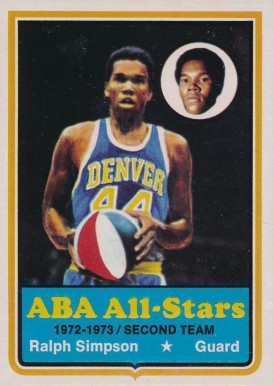 1973 Topps Ralph Simpson #190 Basketball Card