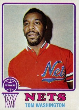 1973 Topps Tom Washington #182 Basketball Card