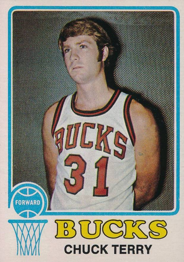 1973 Topps Chuck Terry #172 Basketball Card