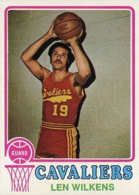 1973 Topps Len Wilkens #165 Basketball Card