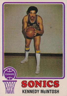 1973 Topps Kennedy McIntosh #164 Basketball Card