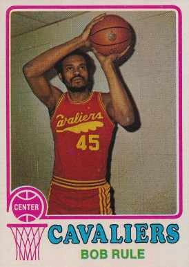 1973 Topps Bob Rule #138 Basketball Card