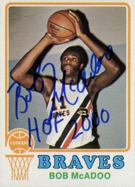 1973 Topps Bob McAdoo #135 Basketball Card