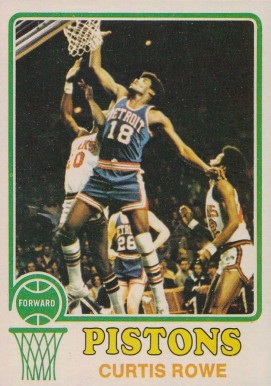 1973 Topps Curtis Rowe #127 Basketball Card