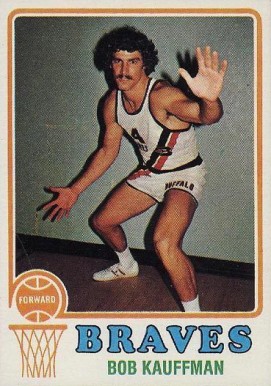 1973 Topps Bob Kauffman #116 Basketball Card