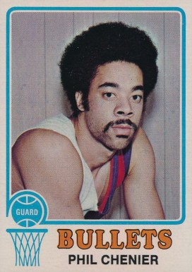 1973 Topps Phil Chenier #113 Basketball Card