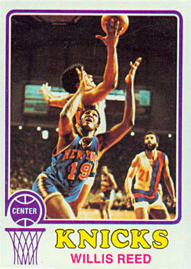 1973 Topps Willis Reed #105 Basketball Card