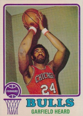 1973 Topps Garfield Heard #99 Basketball Card