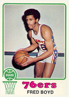 1973 Topps Fred Boyd #91 Basketball Card