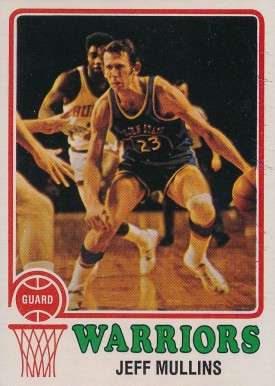 1973 Topps Jeff Mullins #75 Basketball Card