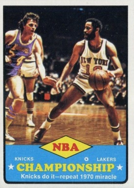 1973 Topps NBA Championship #68 Basketball Card