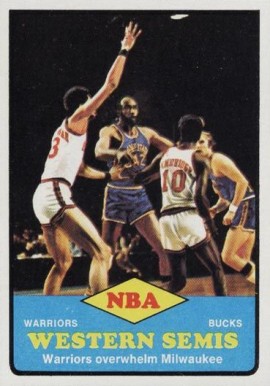 1973 Topps NBA Western Semi-finals #65 Basketball Card