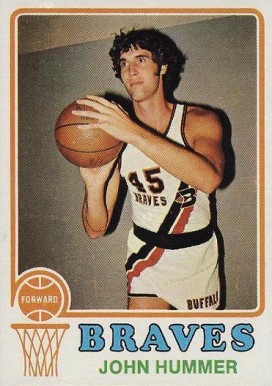 1973 Topps John Hummer #52 Basketball Card