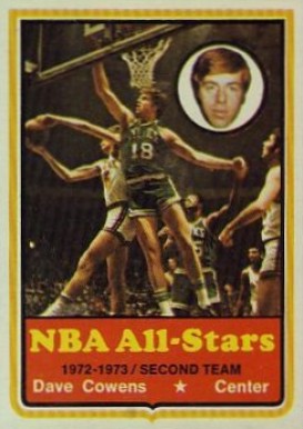 1973 Topps Dave Cowens #40 Basketball Card