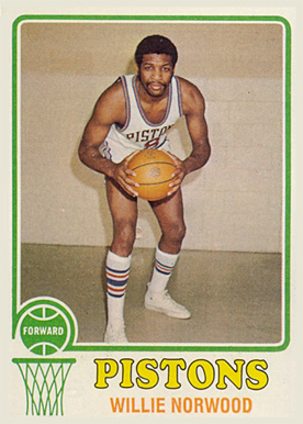 1973 Topps Willie Norwood #39 Basketball Card