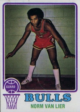 1973 Topps Norm Van Lier #31 Basketball Card