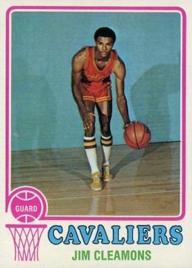 1973 Topps Jim Cleamons #29 Basketball Card
