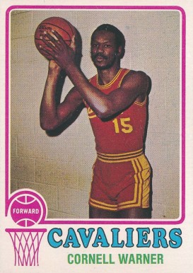 1973 Topps Cornell Warner #12 Basketball Card