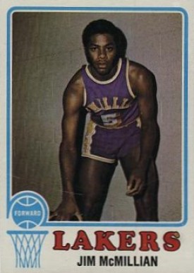 1973 Topps Jim Mcmillian #4 Basketball Card