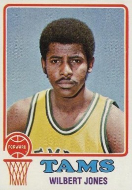 1973 Topps Wilbert Jones #221 Basketball Card
