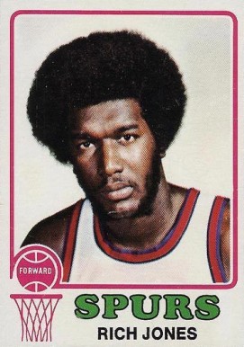1973 Topps Rich Jones #215 Basketball Card