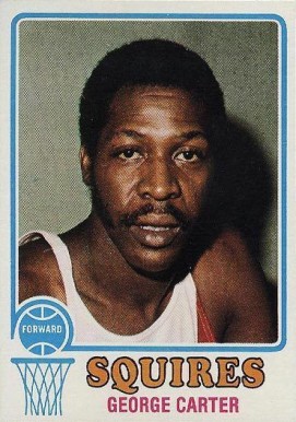 1973 Topps George Carter #191 Basketball Card
