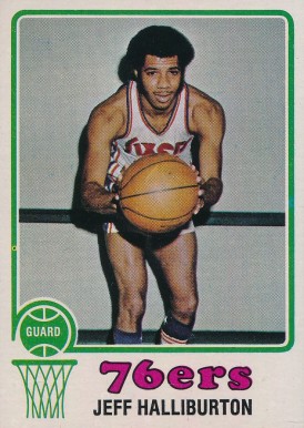 1973 Topps Jeff Haliburton #163 Basketball Card