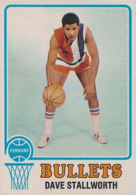 1973 Topps Dave Stallworth #133 Basketball Card