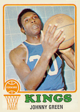 1973 Topps Johnny Green #124 Basketball Card