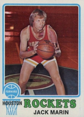 1973 Topps Jack Marin #122 Basketball Card