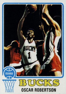1973 Topps Oscar Robertson #70 Basketball Card