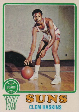 1973 Topps Clem Haskins #59 Basketball Card