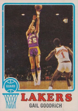 1973 Topps Gail Goodrich #55 Basketball Card