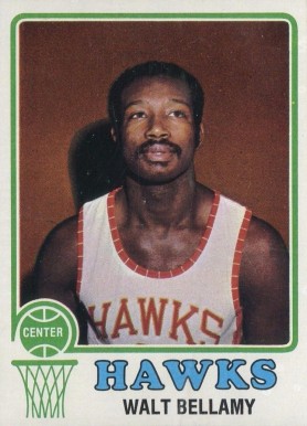 1973 Topps Walt Bellamy #46 Basketball Card