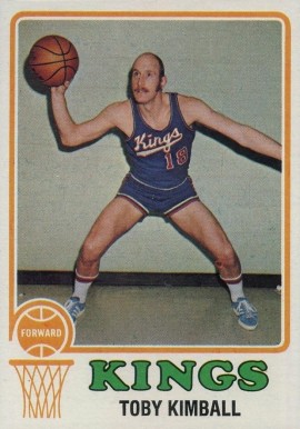 1973 Topps Toby Kimball #37 Basketball Card