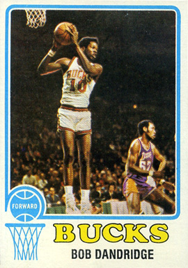 1973 Topps Bob Dandridge #33 Basketball Card