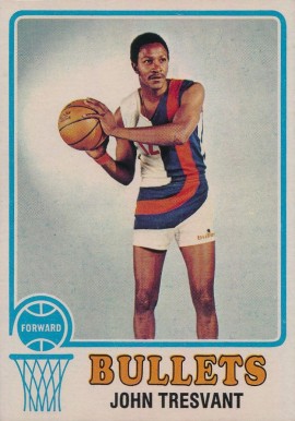 1973 Topps John Tresvant #26 Basketball Card