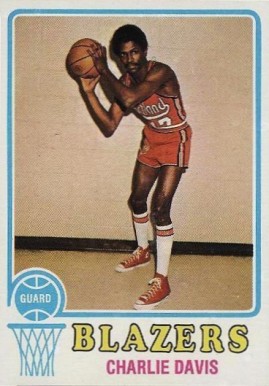 1973 Topps Charlie Davis #8 Basketball Card