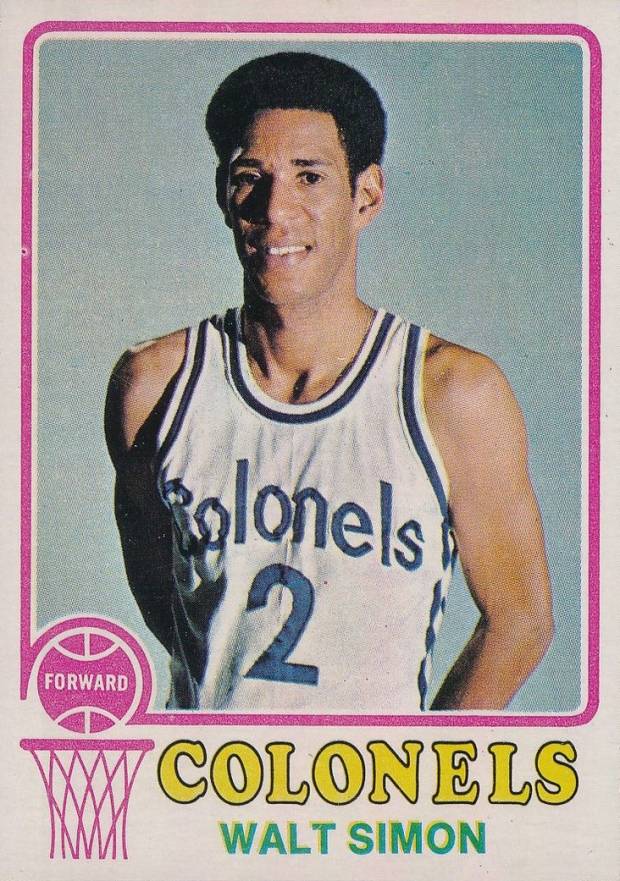 1973 Topps Walt Simon #218 Basketball Card
