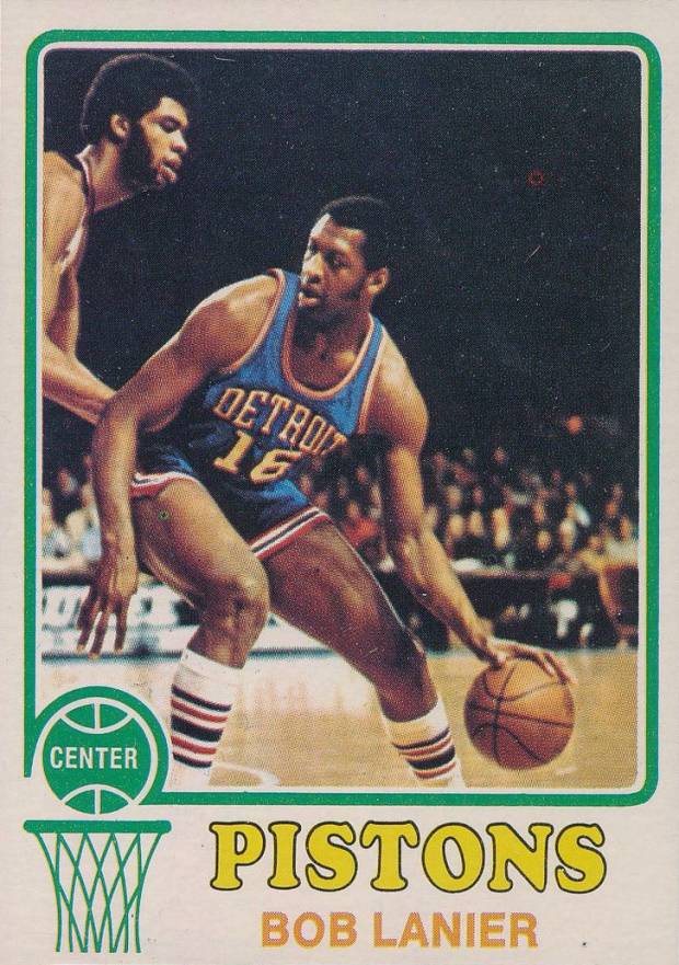 1973 Topps Bob Lanier #110 Basketball Card