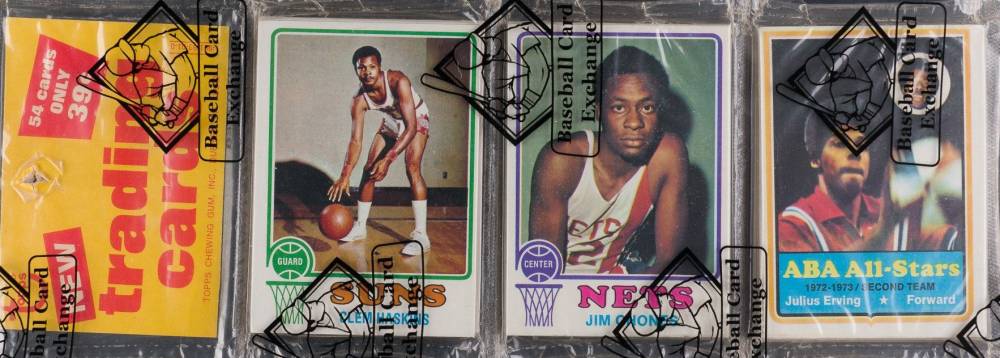1973 Topps Rack Pack #RP Basketball Card