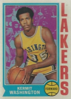 1974 Topps Kermit Washington #166 Basketball Card