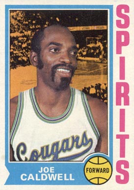 1974 Topps Joe Caldwell #204 Basketball Card