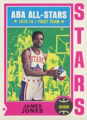 1974 Topps James Jones #260 Basketball Card